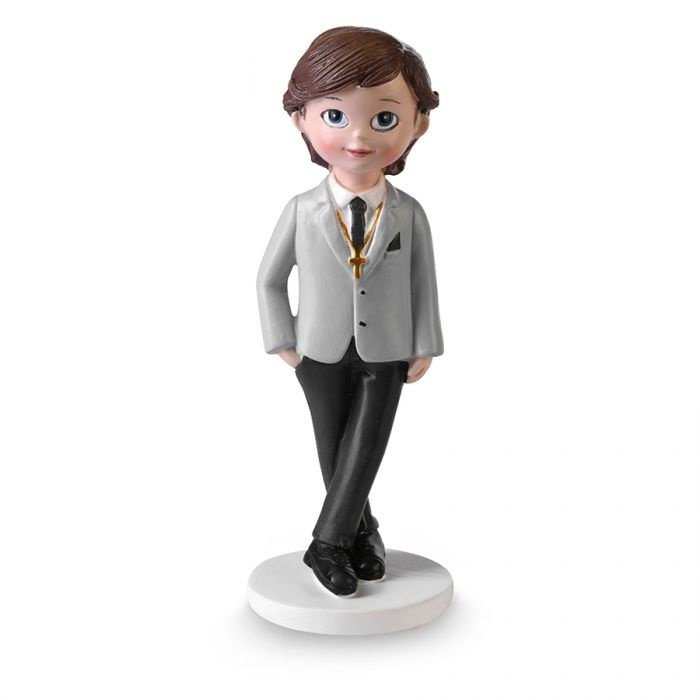 Figurina necomestibila Baiat Prima Comuniune H 16 cm [1]