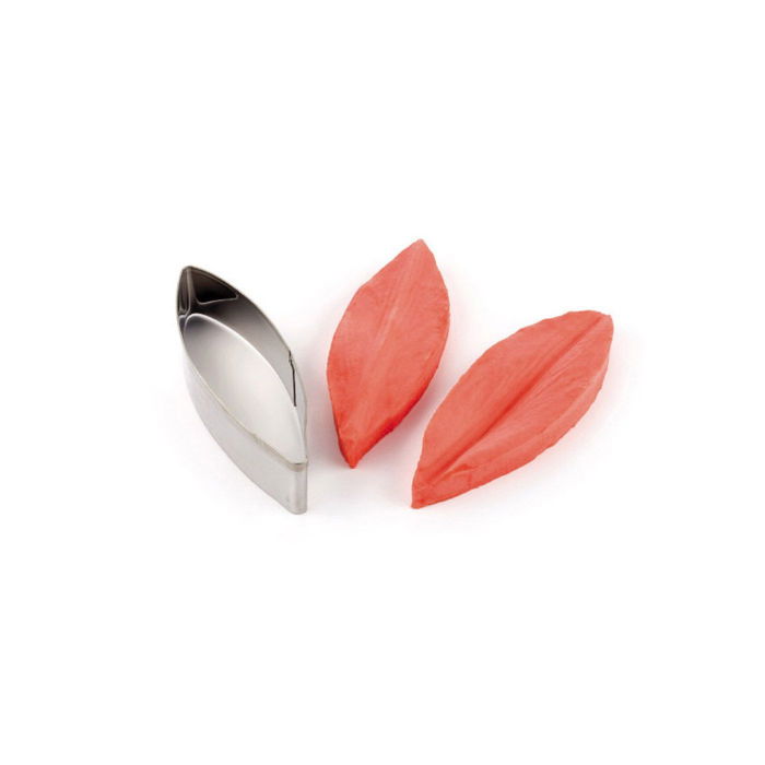 Crin Imperial Petale - Decupator Inox si Mulaj Silicon 10 x 3.5 cm, Set 3 Buc [1]