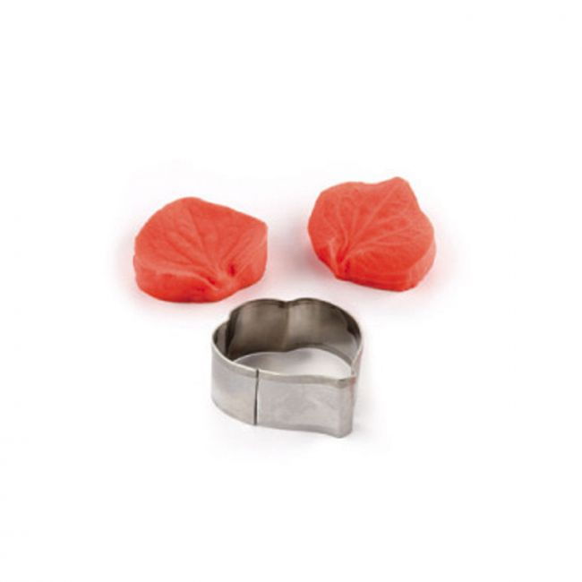 Hortensie Petale - Decupator Inox si Mulaj Silicon Ø 3 cm, Set 3 Buc [1]