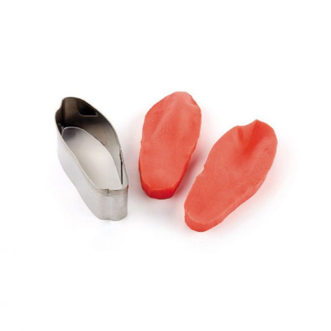 Floare de Magnolie - Decupator Inox si Mulaj Silicon 7 x 3 cm, Set 3 Buc [1]