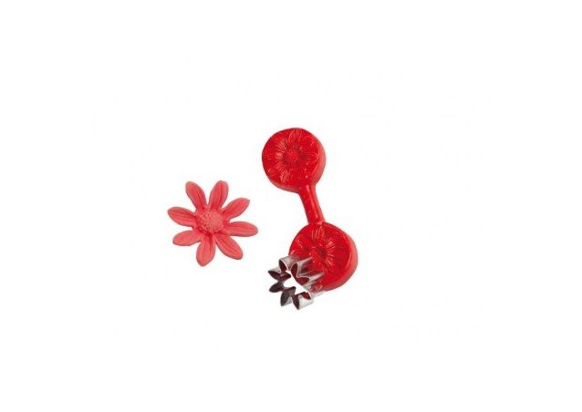 Margareta Mica - Decupator Inox si Mulaj Silicon Ø 2.5 cm, Set 2 Buc [3]