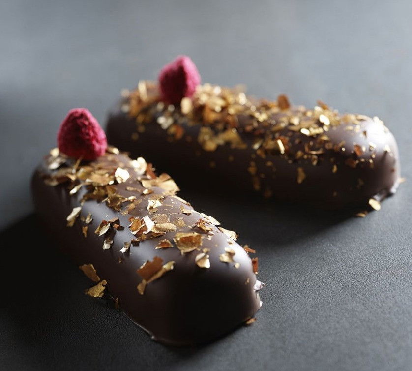 Foite Aurii Comestibile pentru Decorarea Alimentelor 8 x 8 cm, 45 buc [8]