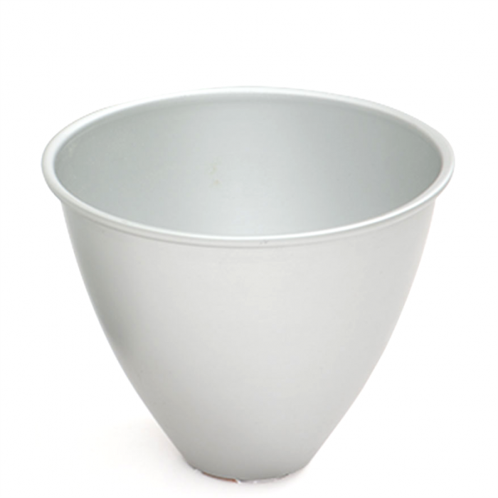 Forma 3D Coacere Tort Conic / Rochie Papusa, Ø 18.5 x 5 x H 14.8 cm, Aluminiu Anodizat [1]