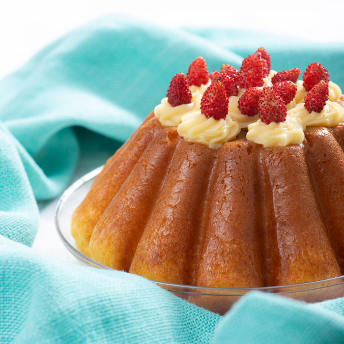 Forma Coacere Baba / Savarina Ø 24 x H 8 cm, Otel Antiaderent [3]