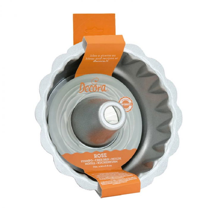 Forma Coacere Model Trandafir Ø20xH8 cm, Otel Antiaderent  [3]