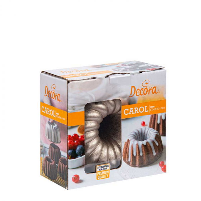 Forma Coacere Rotunda Mini Carol Ø 10 x H 5 cm, Aluminiu Antiaderent [2]