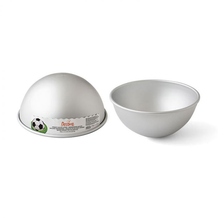 Forma Coacere Semisfera, Ø 18 x H 9 cm, Aluminiu Anodizat, 1 buc [1]