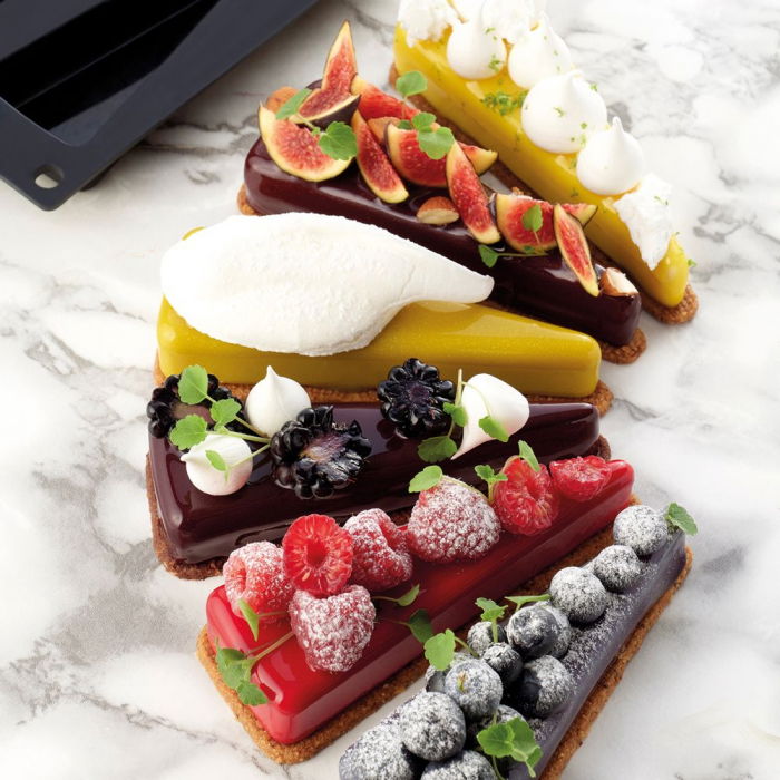 Forma Pavoflex 30x17.5 cm Slake Monoportii 8 cavitati, cutter inclus, 50 ml [3]