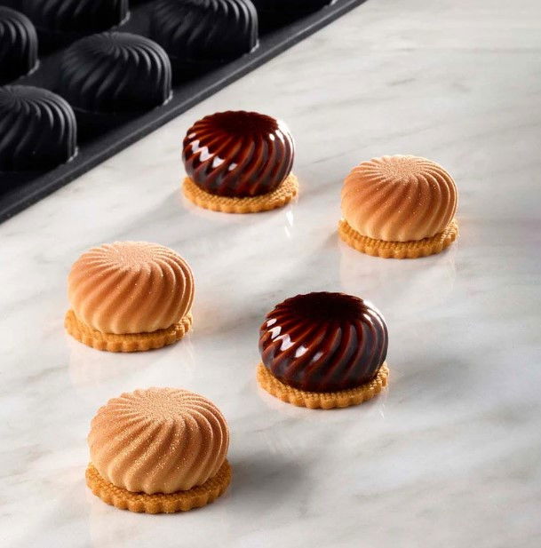 Forma Pavoflex 30x40 Caleidon Ø 4 x H 2 cm, 30 cavitati, 20 ml [1]