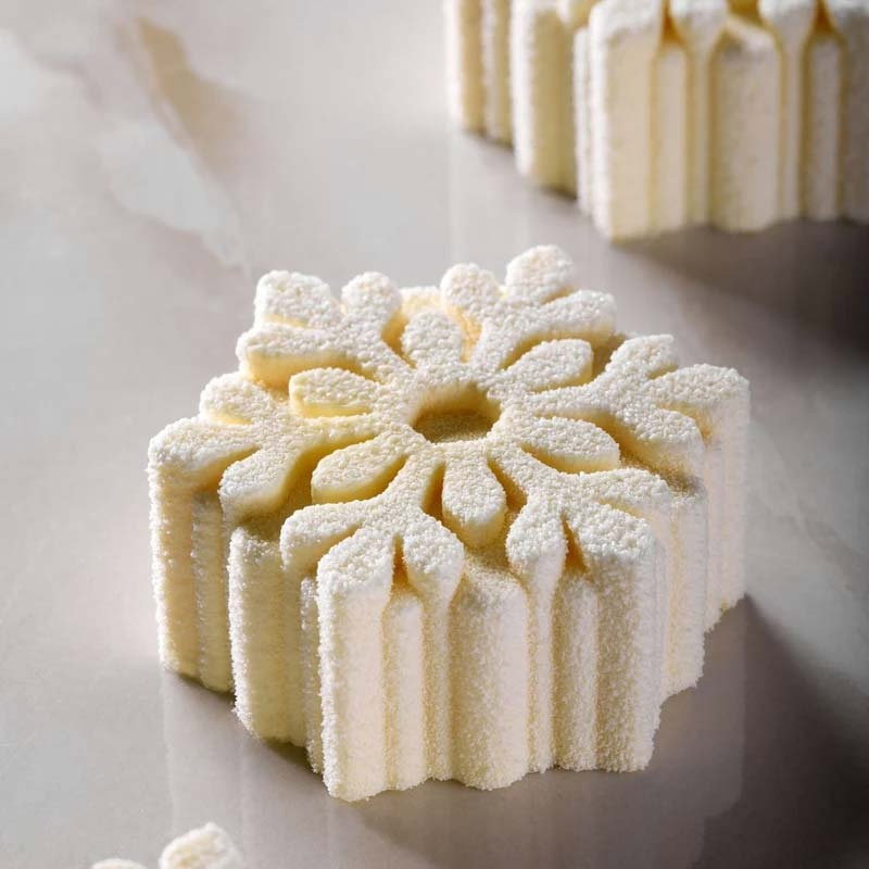 Forma Pavoflex 30x40 Fulg de Nea Ø 7.5 x H 3.5 cm, 12 cavitati, 110 ml [2]