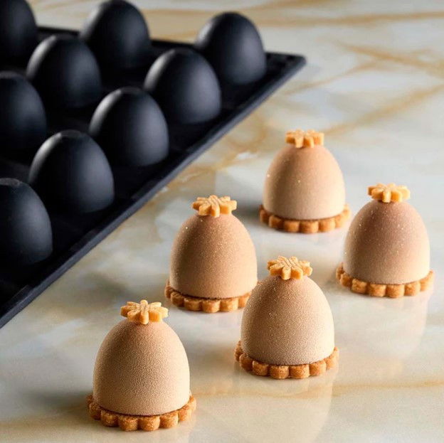 Forma Pavoflex 30x40 Kupola Ø 3.4 × H 3 cm, 30 cavitati, 20 ml [1]