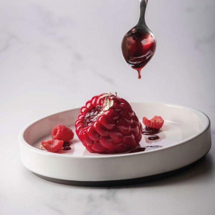 Forma Pavoflex 30x40 Zmeura Lampone Cedric Grolet, 12 cavitati, 6.5 x 5.8 x H 5.4 cm, 95 ml [2]