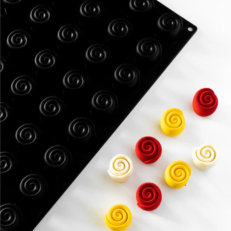 Forma Pavoflex 30x40cm Mini Volupte 48 cavitati, Ø 3.5 x H 3 cm, 20 ml [3]