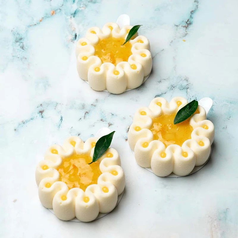 Forma Pavoflex 30x40cm Ondulation 12 cavitati, Ø 8 x H 3 cm, 115 ml [3]