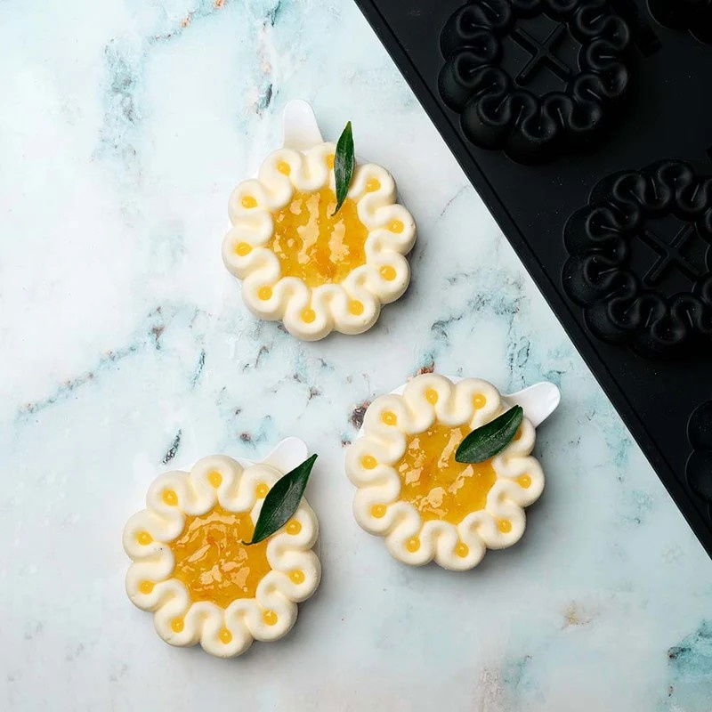 Forma Pavoflex 30x40cm Ondulation 12 cavitati, Ø 8 x H 3 cm, 115 ml [2]