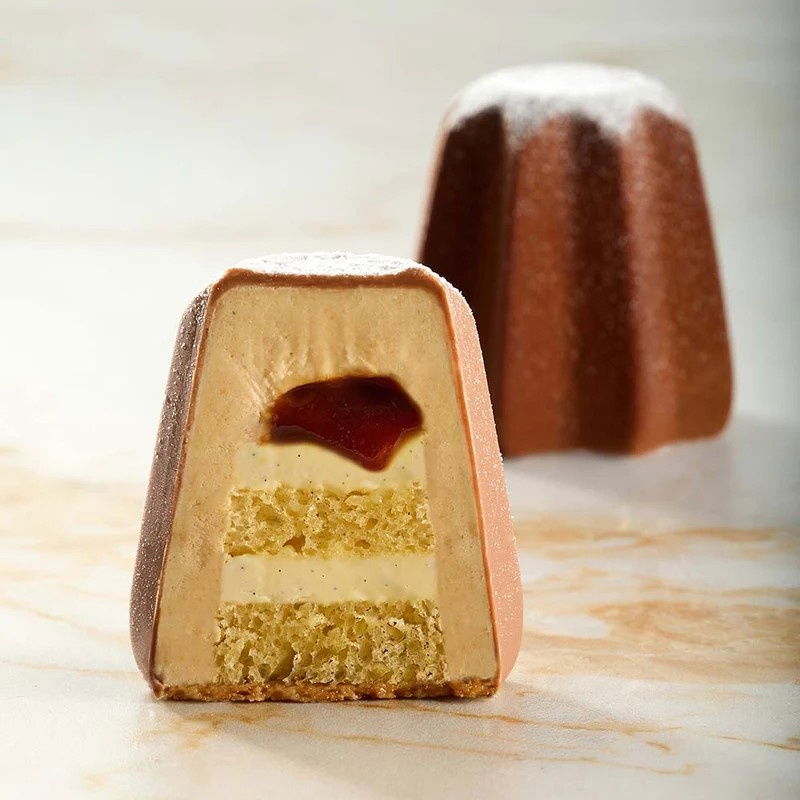 Forma Pavoflex 30x40cm Pandoro 15 cavitati, Ø 6.5 x H 6.5 cm, 120 ml [3]