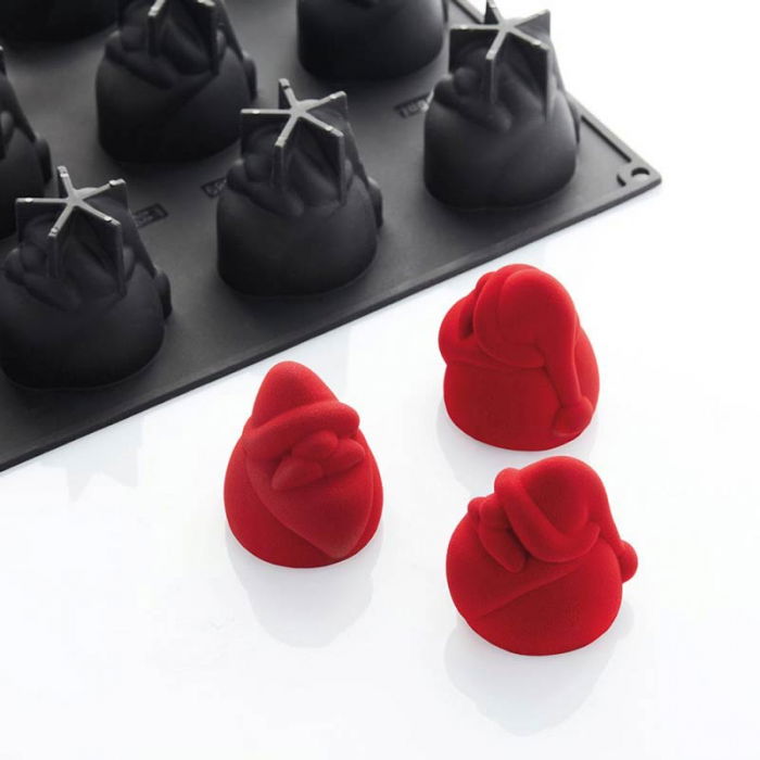 Forma Pavoflex 30x40cm Santa Claus 7.2 x 6 x H 7 cm, 128 ml, 12 cavitati [1]