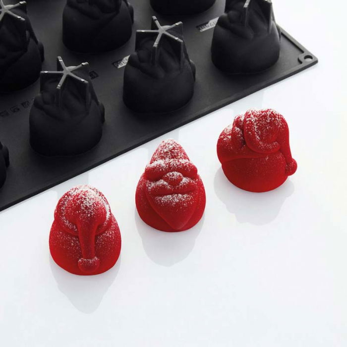 Forma Pavoflex 30x40cm Santa Claus 7.2 x 6 x H 7 cm, 128 ml, 12 cavitati [3]