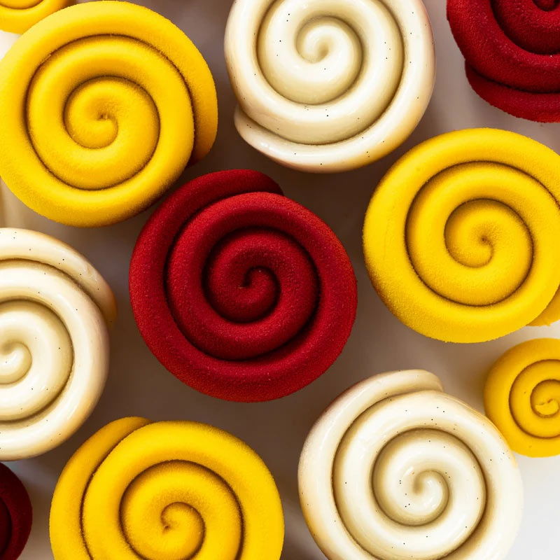 Forma Pavoflex 30x40cm Volupte 20 cavitati, Ø 6 x H 5.5 cm, 120 ml [2]