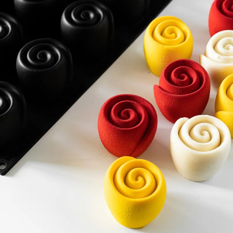 Forma Pavoflex 30x40cm Volupte 20 cavitati, Ø 6 x H 5.5 cm, 120 ml [1]