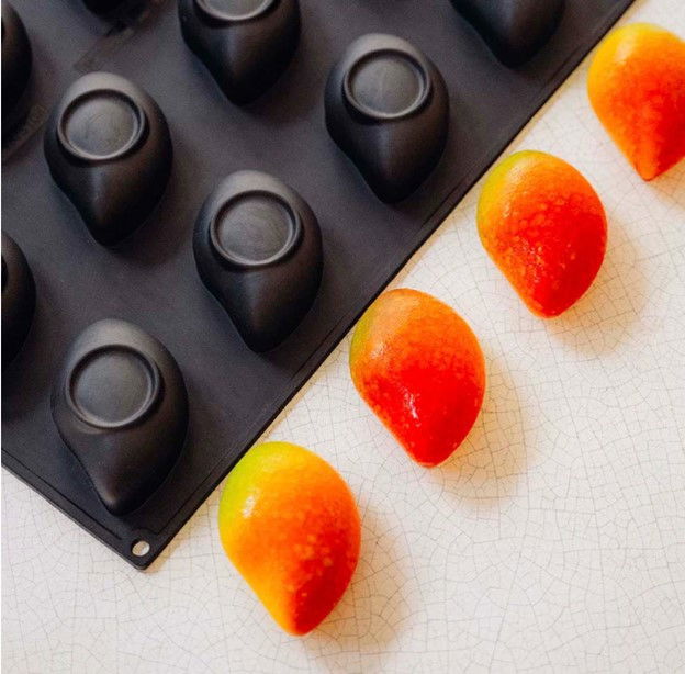 Forma Pavoflex Mango 9 × 5.8 × H 3.5 cm, 12 cavitati, 95 ml [2]