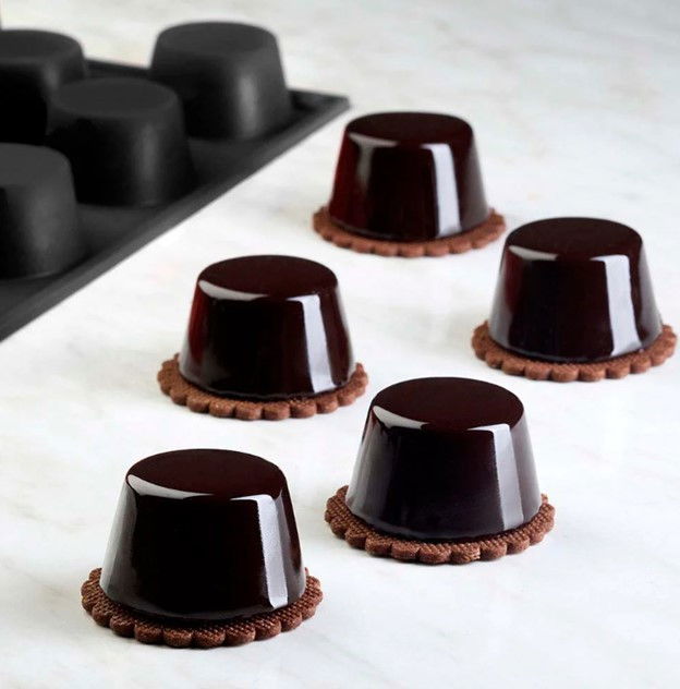 Forma Pavoflex Muffin40time 11 cavitati, Ø 5 x H 2.8 cm, 40 ml [1]