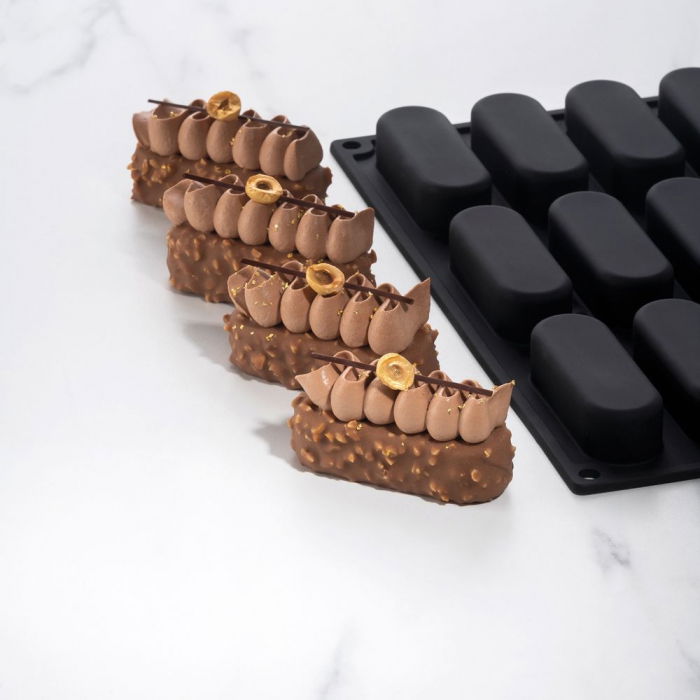 Forma Pavoflex Pastel40time 12 cavitati, 8 x 2.7 x H 2.1 cm, 40 ml [1]