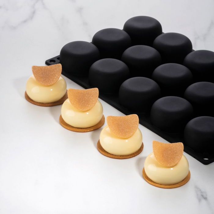 Forma Pavoflex Planet40time 15 cavitati, Ø 5 x H 2.6 cm, 40 ml [1]