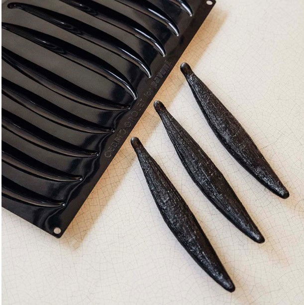 Forma Pavoflex Vanilla 22.5 × 3.2 × H 3.5 cm, 10 cavitati, 80 ml [1]