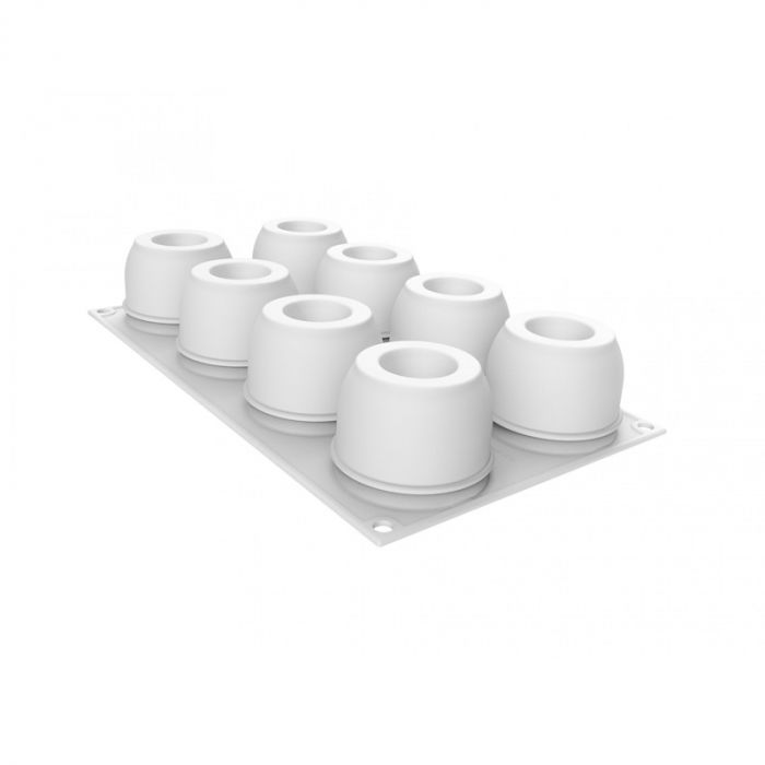 Forma Silcion Secret Ø 6.2 x H 4.9 cm, 8 cavitati, 110 ml [4]