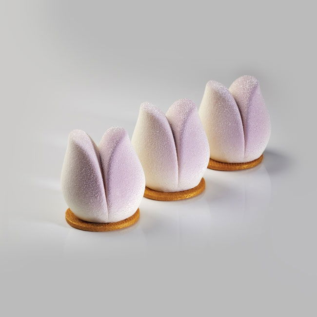 Forma Silicon Bachour, Monoportii Tulip, Ø 5.5 x h 5.6 cm, 90 ml, 20 cavitati [1]