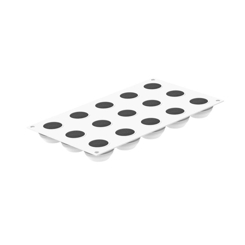 Forma Silicon Bigne Perfectto Ø 4.5 x H 2.5 cm, 15 cavitati x 30 ml [4]