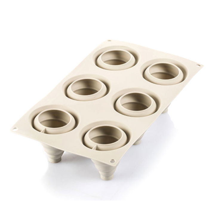 Forma Silicon Brad 3D Ø 6 x H 7 cm, 6 cavitati x 100 ml [2]