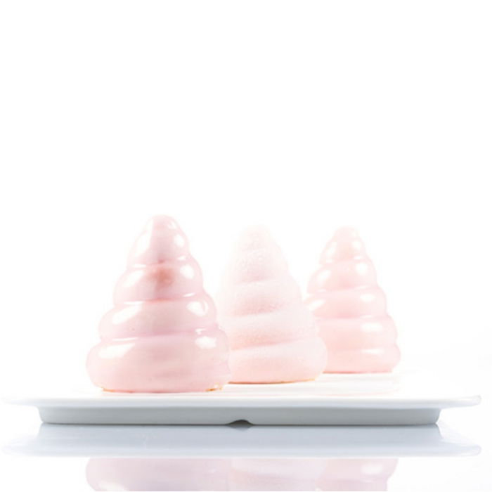 Forma Silicon Brad 3D Ø 6 x H 7 cm, 6 cavitati x 100 ml [7]