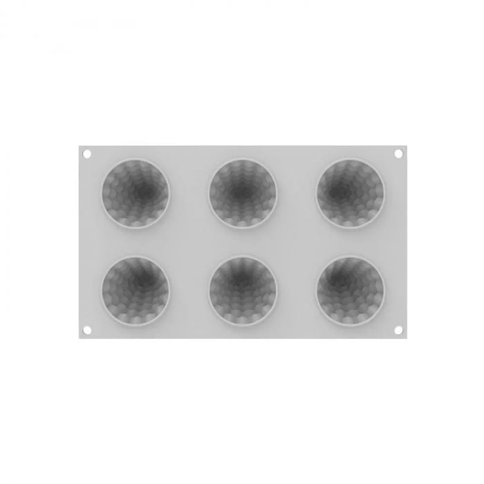 Forma Silicon Brad Craciun (Sapin Magique) Ø 6.7 x H 7.4 cm, 6 cavitati, 85 ml [3]