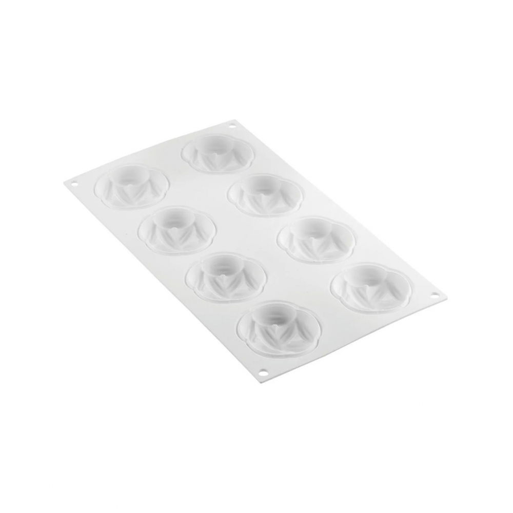 Forma Silicon Cacao Ø 6.1 x H 2.1 cm, 6 cavitati x 35 ml [3]