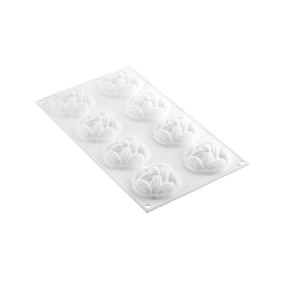 Forma Silicon Cacao Ø 6.1 x H 2.1 cm, 6 cavitati x 35 ml [4]