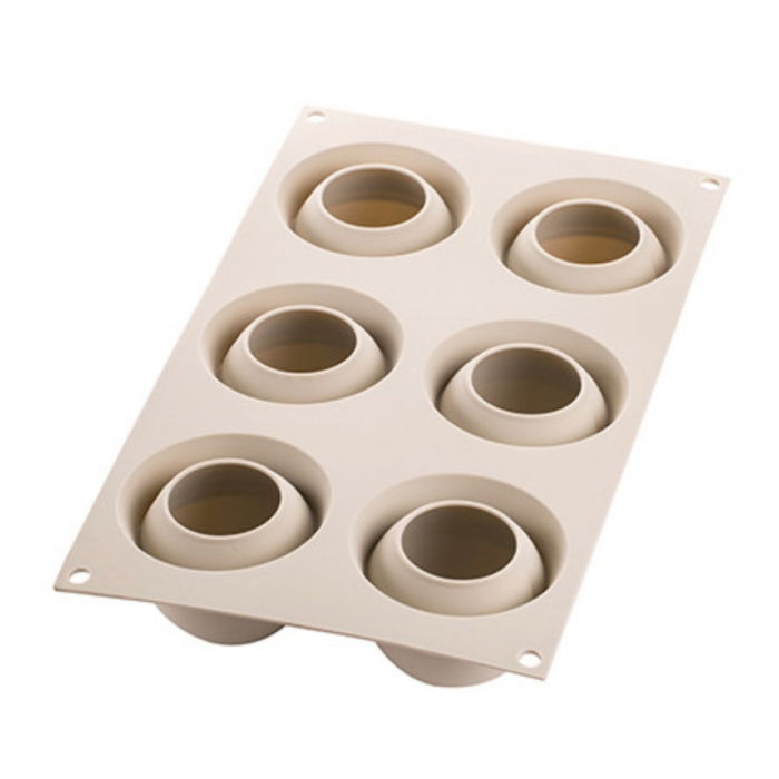 Forma Silicon Caise Ø 6.2 x H 5.2 cm, 6 cavitati x 118 ml [4]