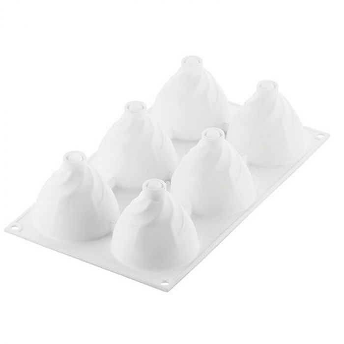 Forma Silicon Chantilly Ø 7.3 x H 6.5 cm, 6 cavitati, 120 ml [2]