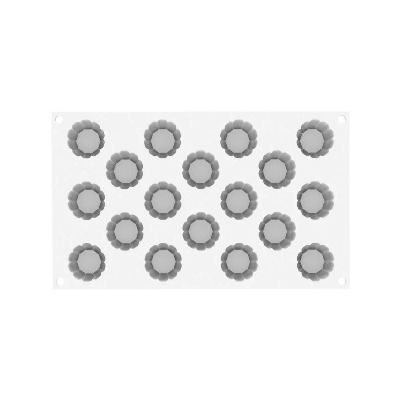 Forma Silicon Charlotte XS 16 Ø 3.8 x H 1.8 cm, 18 cavitati x 16 ml [4]