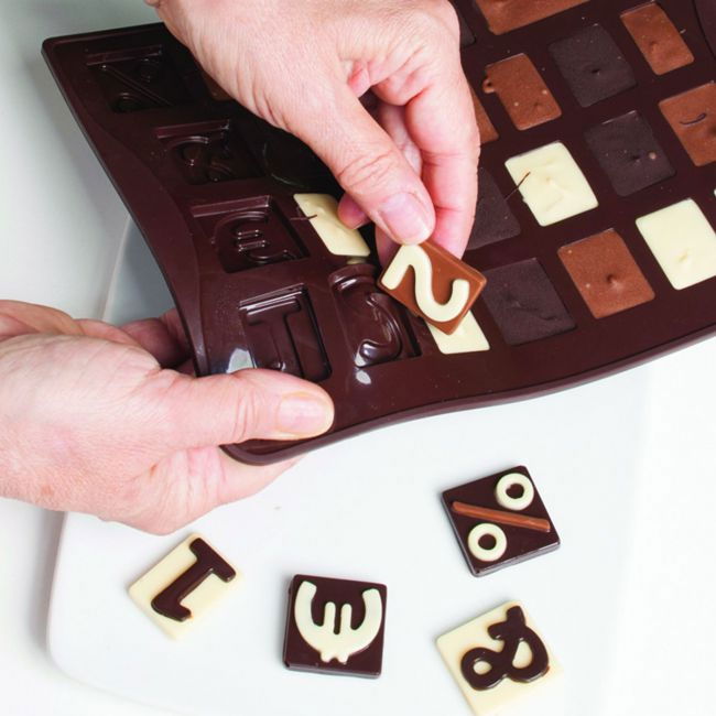 Forma Silicon Chocoice Cifre-Simboluri, 26 cavitati [3]