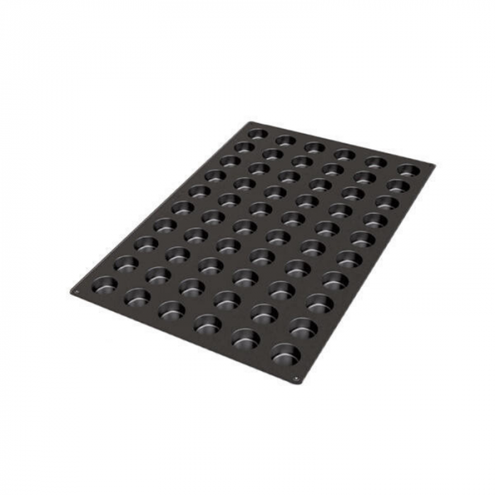 Forma Silicon Cilindru Mignon Ø 4 x H 2 cm, 60 cavitati, 25 ml (SQ055) [2]