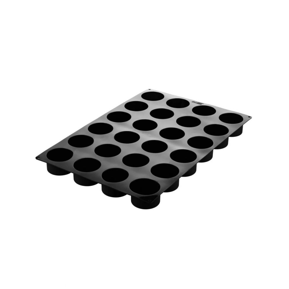 Forma Silicon Cilindru Monoportii Ø 5 x H 3 cm, 24 cavitati, 200 ml (SQ080) [2]