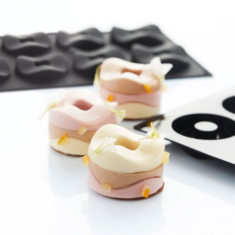 Forma Silicon Cilindru Ø 6 x H 1.7 cm, 8 cavitati, 30 ml [2]