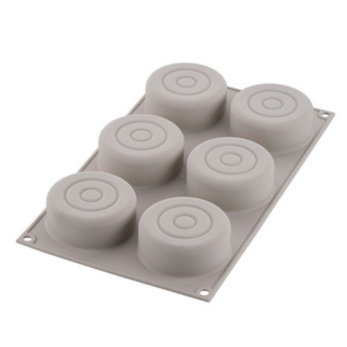 Forma Silicon Color Ø 7.3 x H 3 cm, 6 cavitati x 115 ml [2]