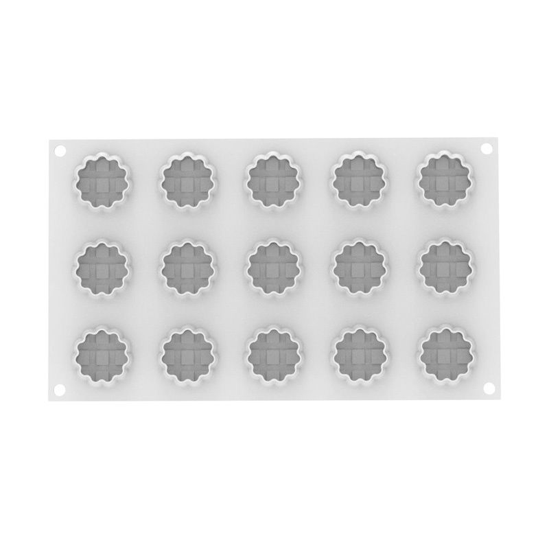 Forma Silicon Crostata XS Ø 4.4 x H 1.7 cm, 15 cavitati x 20 ml [4]
