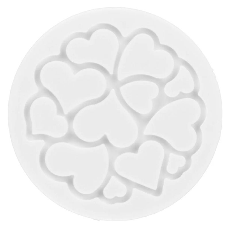 Forma Silicon Decor Mini Love Ø 6 x H 0.2 cm, 12 ml, 6 cavitati [3]