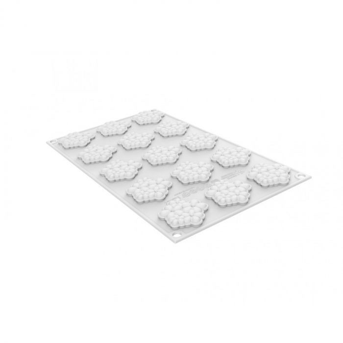 Forma Silicon Decor Top/Insertie Flora Ø 4.5 x H 0.72 cm, 15 cavitati, 7 ml [1]
