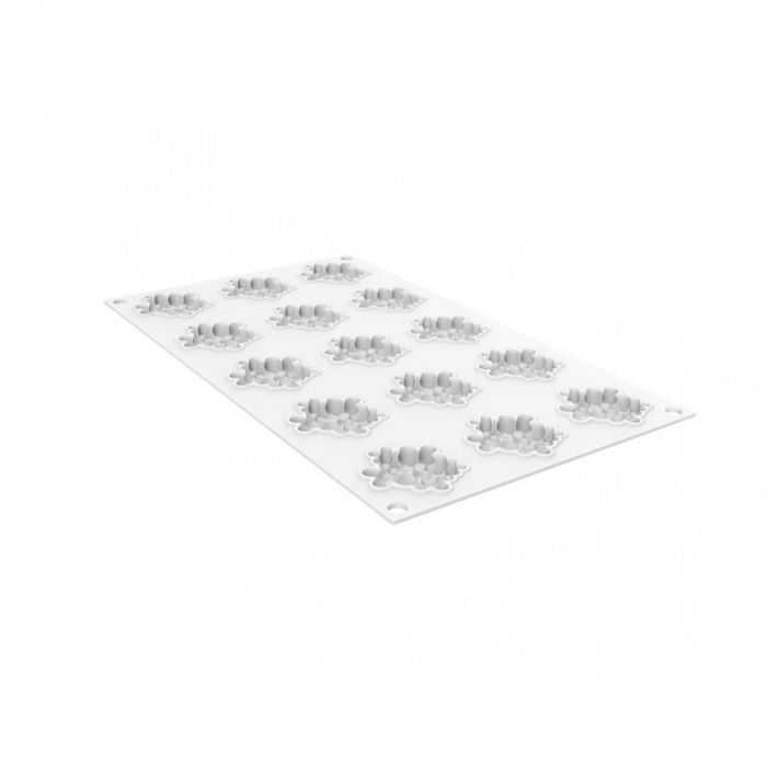 Forma Silicon Decor Top/Insertie Flora Ø 4.5 x H 0.72 cm, 15 cavitati, 7 ml [3]