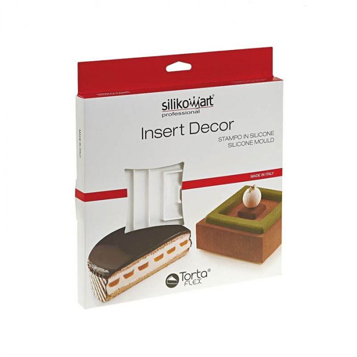 Forma Silicon Decor Top/Insertie, Patrat 4 x 4/26 x 26 x H 2 cm [3]